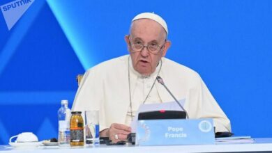 The Pope expressed regret for the crime committed by the Zionist regime in the Gaza Strip