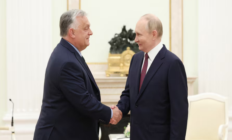 The Prime Minister of Hungary met with Putin