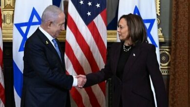 The reaction of the Zionist authorities to the meeting between “Harris” and “Netanyahu”
