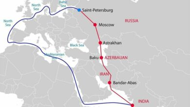 The role of “Iran” in the development of the eastern route of the North-South Corridor