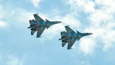 The Russian fighter evaded the British planes