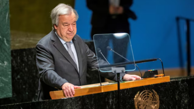 The Secretary General of the United Nations called for an international ceasefire during the Olympics