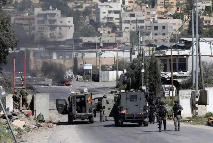 The situation in the West Bank became inflamed