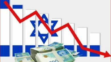 The Tel Aviv stock market fell sharply due to the fear of war