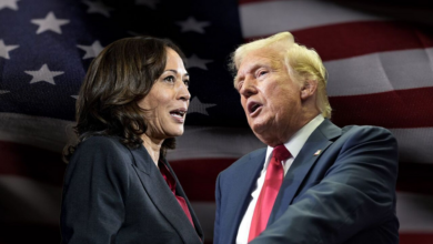 The two-point gap between Trump and Harris in the polls