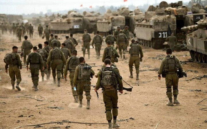 The withdrawal of Zionist forces from parts of southern Gaza