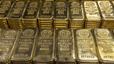 The world price of gold on August 2; $2,397 and 22 cents per ounce