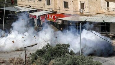 The Zionists were shelled in Jenin