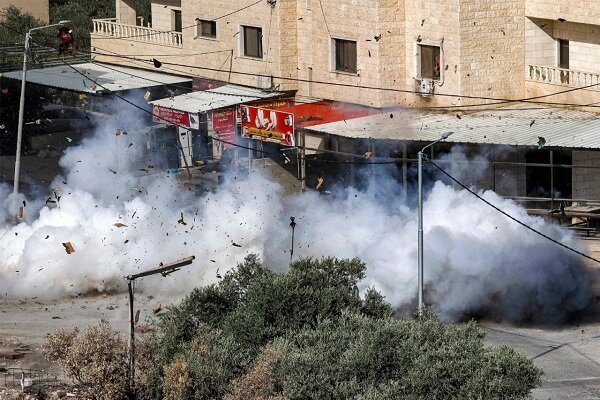 The Zionists were shelled in Jenin