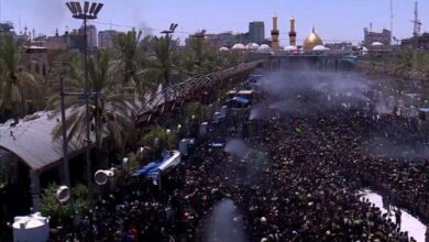 Traditional mourning of Bani Asad tribe women in Karbala