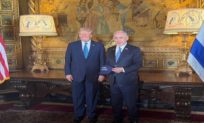 Trump met with Netanyahu at his residence in Florida + video