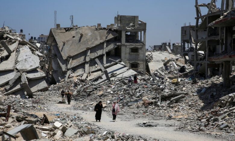 United Nations: Gaza debris removal will take 15 years / 40 billion dollars is needed for reconstruction