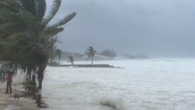 US Coast Guard warning of Hurricane Brill