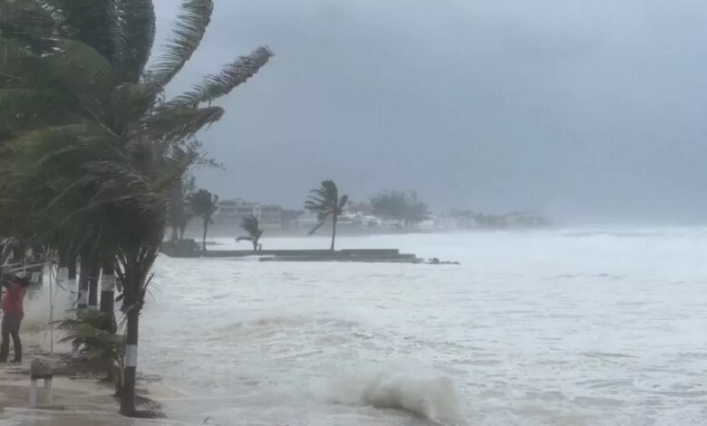 US Coast Guard warning of Hurricane Brill