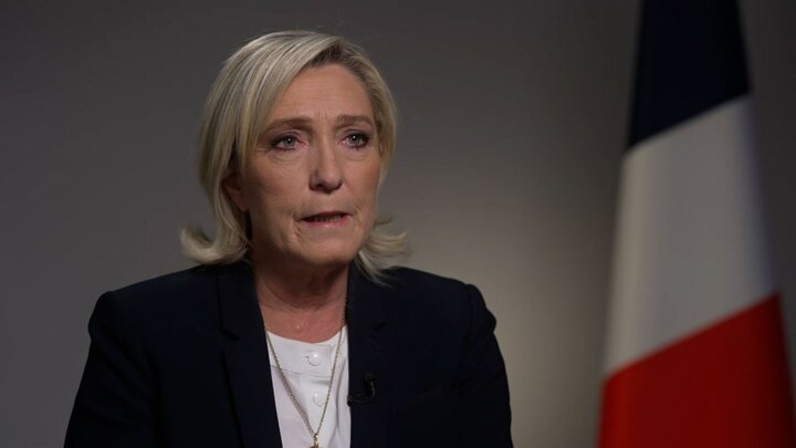 What decisions does Le Pen have in mind about Ukraine?