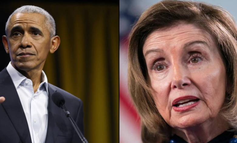 What is the position of Pelosi and Obama about Biden’s candidacy for the presidency?