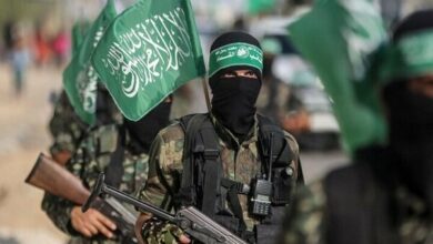 When “Qassam” forces pass through a neighborhood in Gaza + video