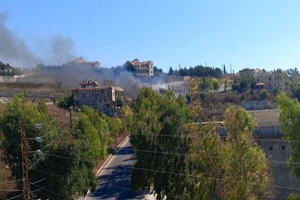 A drone attack on a car in southern Lebanon