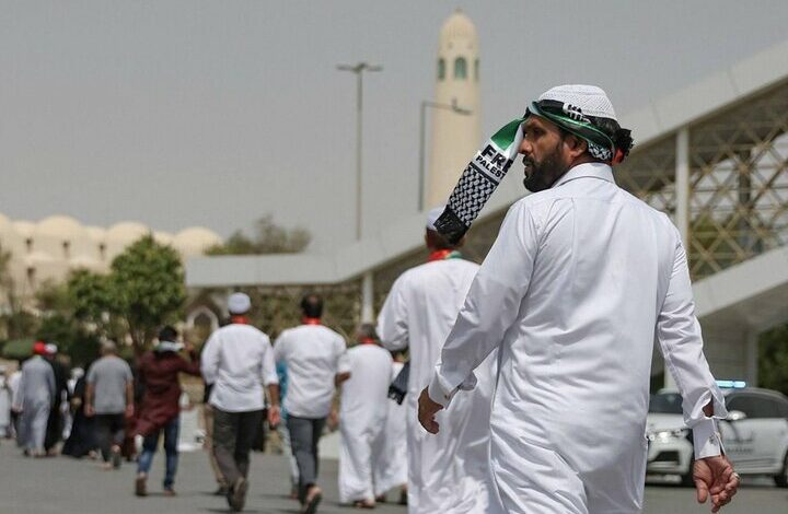 A large number of official and public delegations attended the funeral ceremony of Haniyeh’s body in Doha