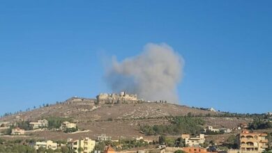 Air and artillery attacks of the Zionist army on southern Lebanon