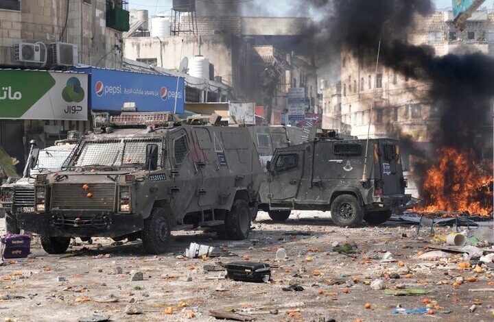 Ambush of the resistance forces on the path of the Zionists in the West Bank