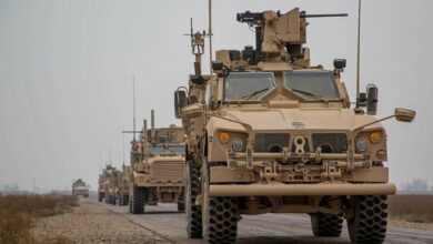 American military convoys were observed at the “Arar” border crossing