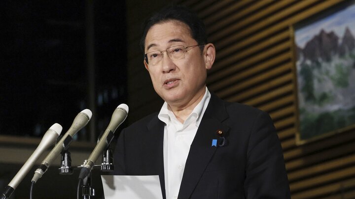 An unprecedented “super earthquake” warning in Japan canceled Kishida’s foreign trip