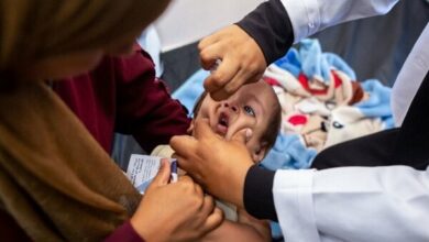 Beginning of polio vaccination in the Gaza Strip