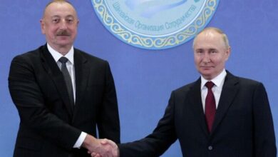 Consultation of “Putin” and “Aliyev” about the preparation of the peace treaty of Baku and Yerevan