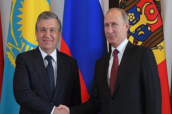 Consultation of the presidents of Russia and Uzbekistan