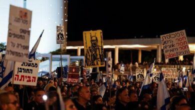 Continuation of Zionist protests in Tel Aviv