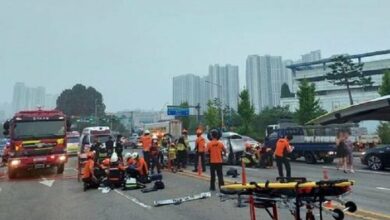 Deadly accident in South Korea / At least 16 people were killed and injured