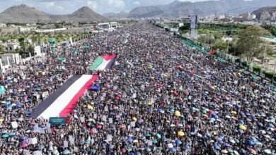 Demonstrations in Saada and 50 other regions of Yemen in commemoration of Martyr Haniyeh