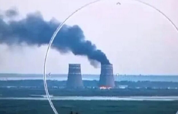 Explosion sounds in the Zaporizhzhya nuclear power plant