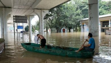 Floods in China/ 50 people have been killed and 15 are missing