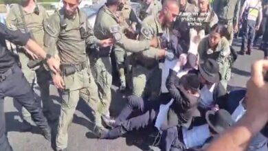 Haredi once again clashed with the police