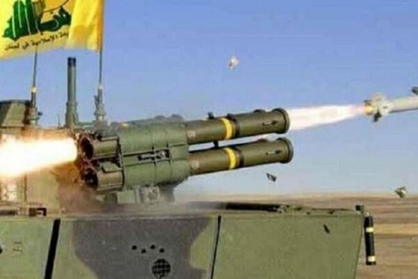 Hezbollah’s artillery attack on the gathering center of the Zionist military