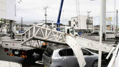 Images of the powerful typhoon “Shanshan” in southern Japan + video and photos