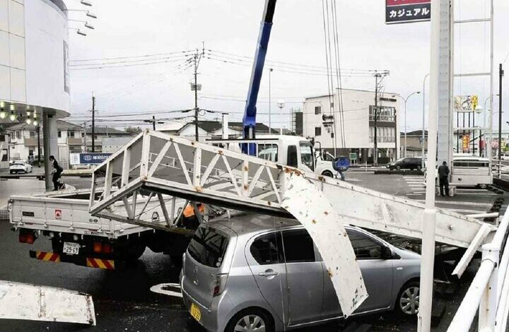 Images of the powerful typhoon “Shanshan” in southern Japan + video and photos