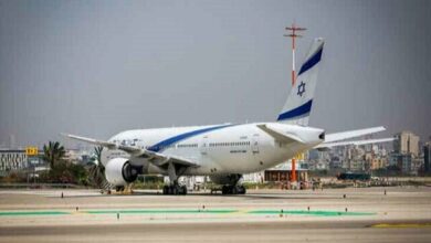 International flights were canceled in Tel Aviv