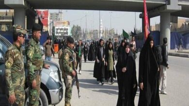 Iraqi Air Force measures to ensure the security of Arbaeen pilgrims