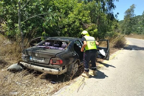 Israeli drone attack on a car in southern Lebanon