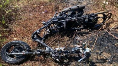 Israeli drone attack on a motorcycle in southern Lebanon