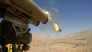 Lebanon’s Hezbollah missile attack on the Zionist military base