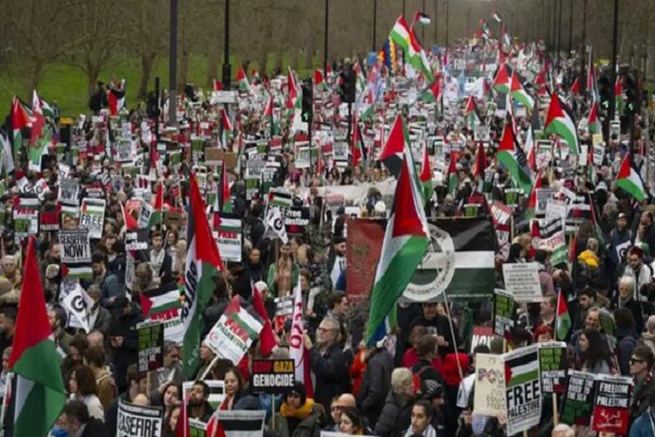 Massive demonstrations in support of Palestine in 3 European countries