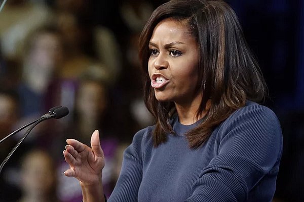 Michelle Obama speaks at the Democratic National Convention