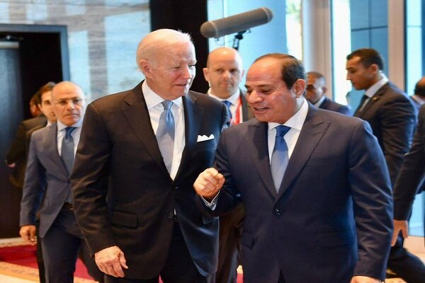 Points of consultation between “Biden” and the President of Egypt