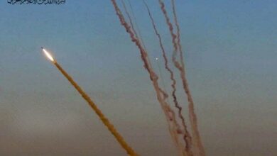 Resistance rocket attacks on Zionist settlements near Gaza