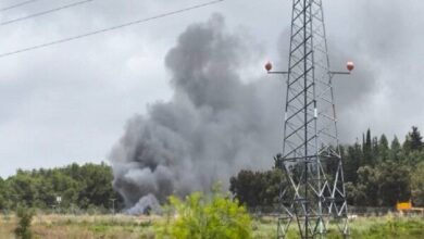 Strong explosions were heard in Nahariya