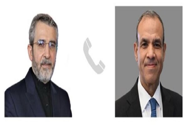 Telephone consultation between the Acting Foreign Minister of Iran and the Foreign Minister of Egypt